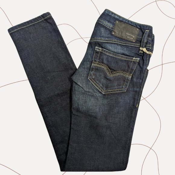 Diesel Women's Matic Blue Jeans Sz 24 NWT